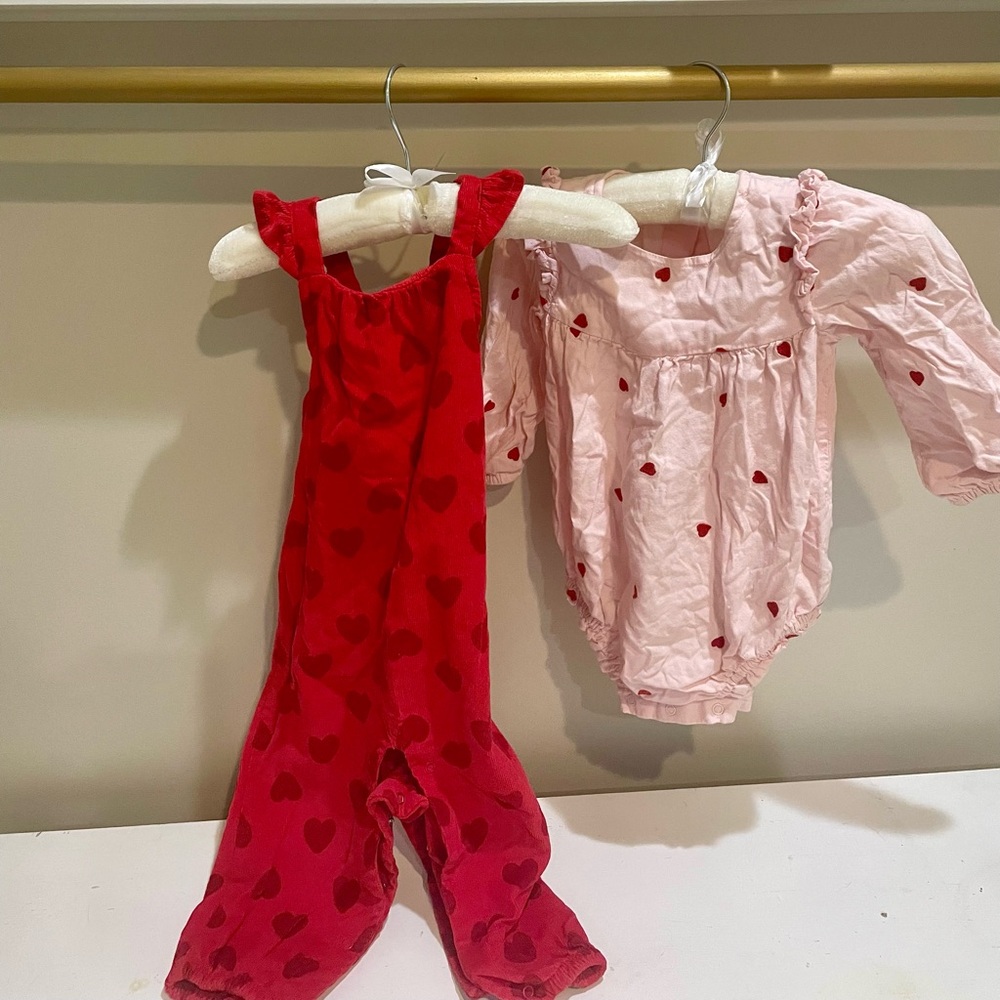 Adorable 12 Month Girls Valentine’s outfits